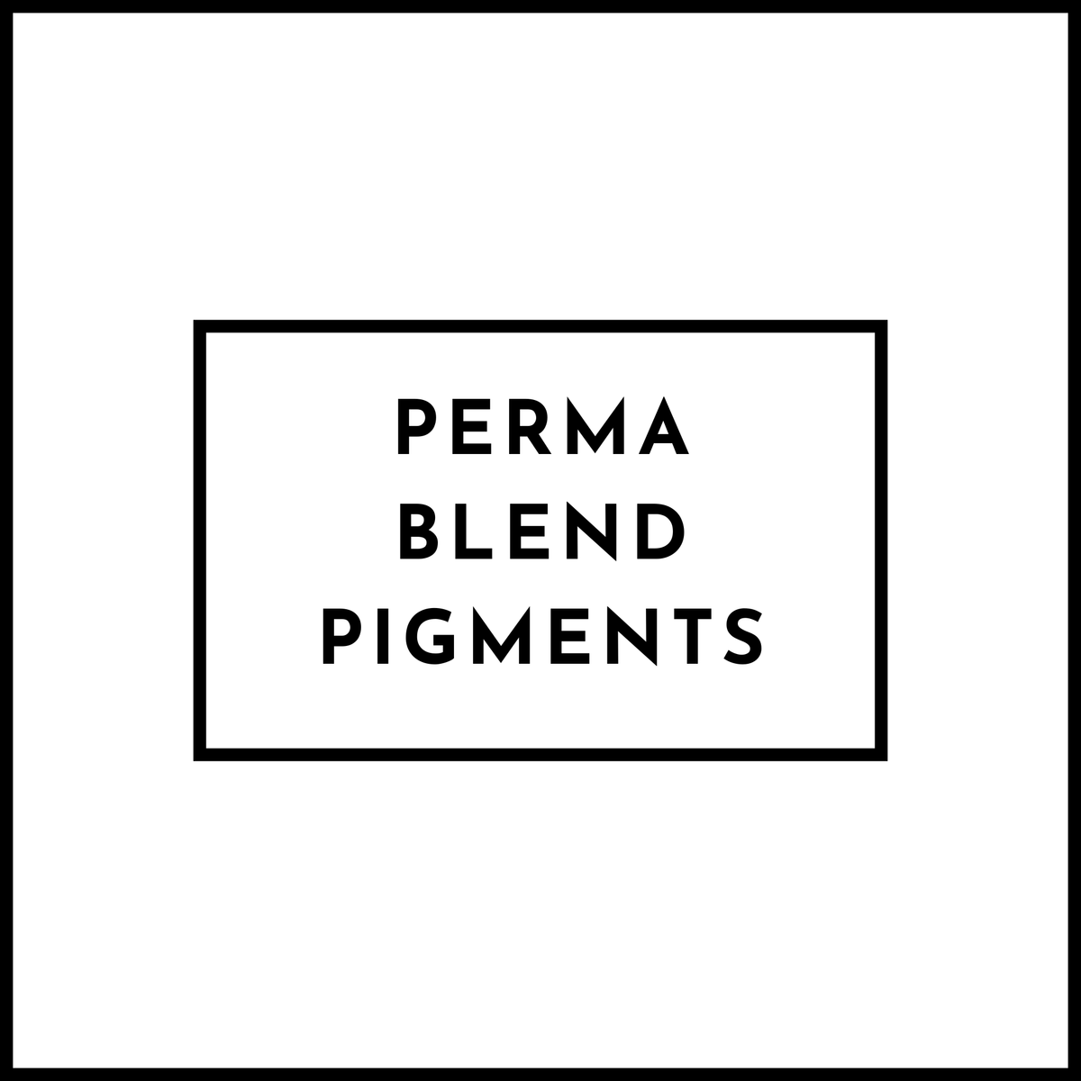 Perma Blend Pigments