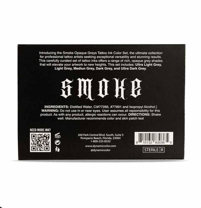 Smoke opaque grey set