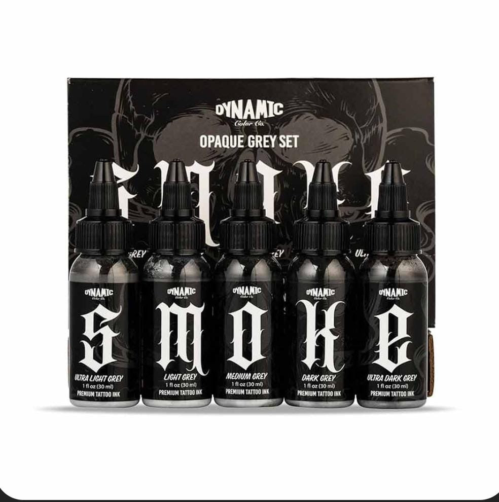 Smoke opaque grey set