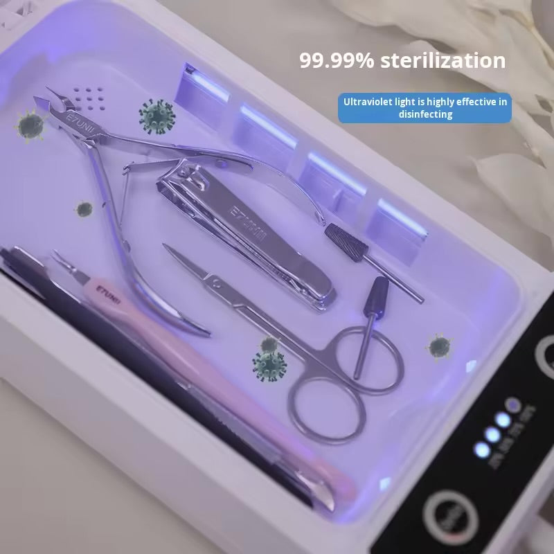 Uv sterilizing box