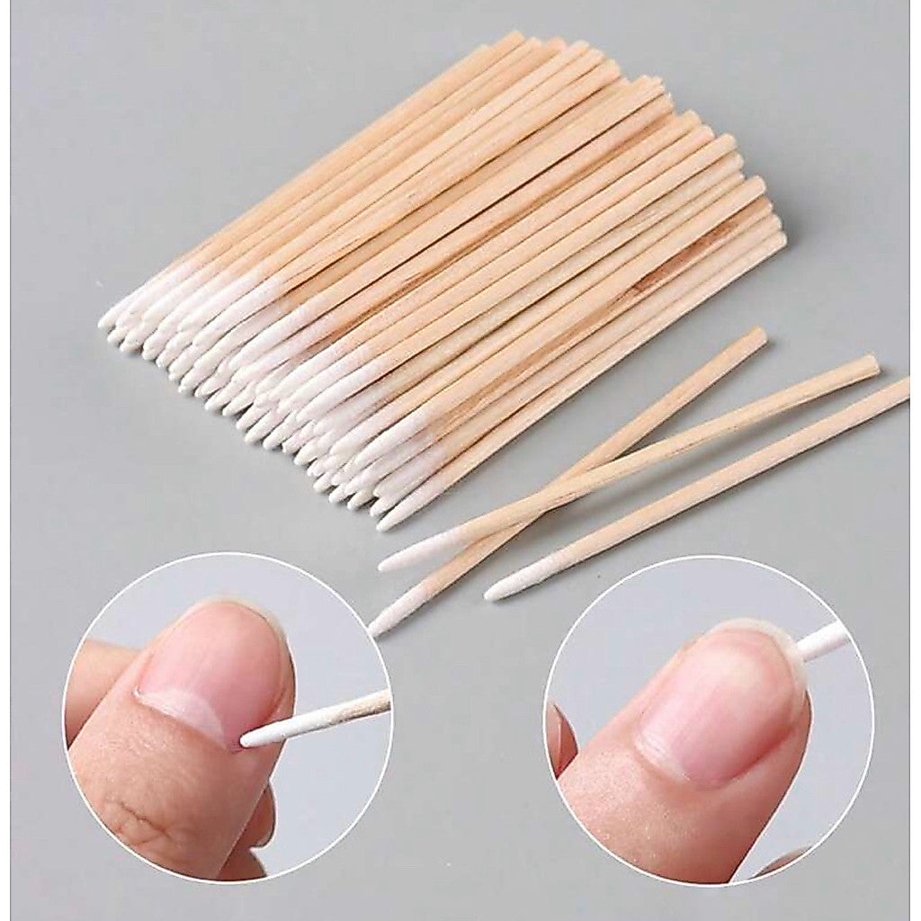 Wooden cotton stick