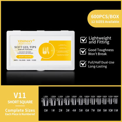 Vinimay soft gel tips