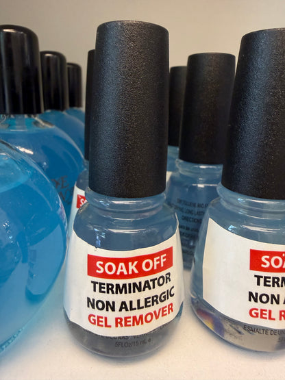 Soak off gel remover